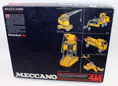 Lot 121 - A Meccano boxed motorised construction kit...