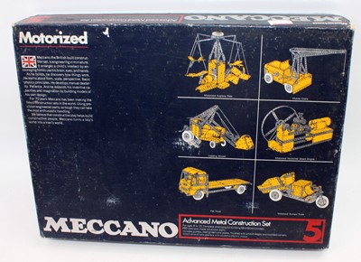 Lot 121 - A Meccano boxed motorised construction kit...
