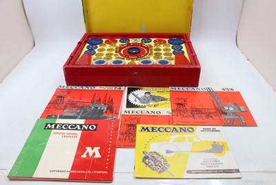 Lot 123 - A Meccano No.9 construction set, housed in the...