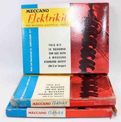 Lot 131 - A boxed Meccano Elektrikit electrical kit...