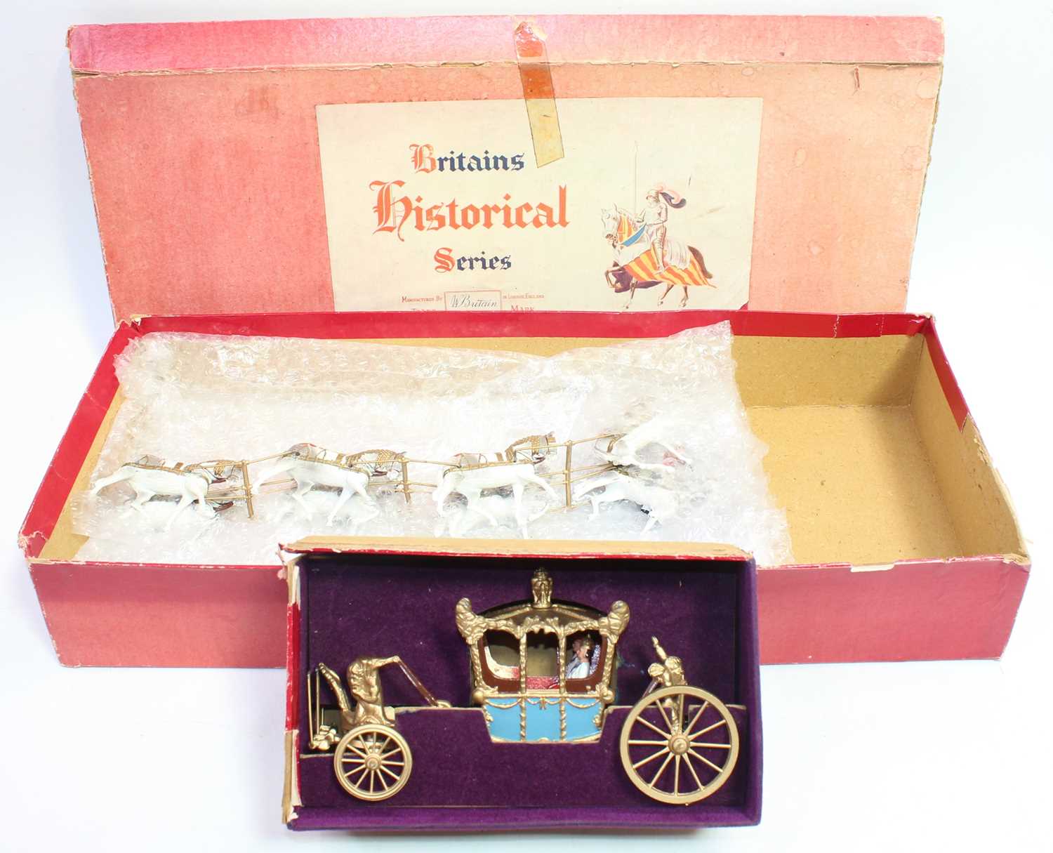 Lot 1693 - A Britains No.1470 The State Coach of England...