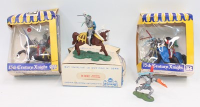 Lot 1697 - A Britains and Swoppets 15th Century knight...