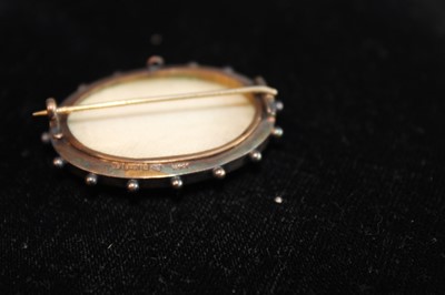 Lot 368 - A late Victorian 15ct gold and seed pearl set...