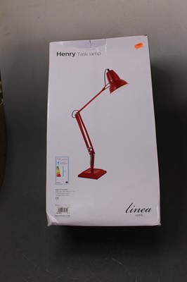 Lot 82 - A pair of new Linea Henry Anglepoise desk...
