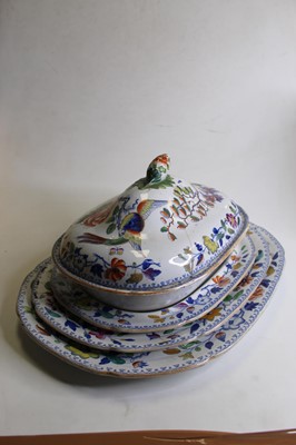 Lot 139 - An extensive 19th century stone china dinner...