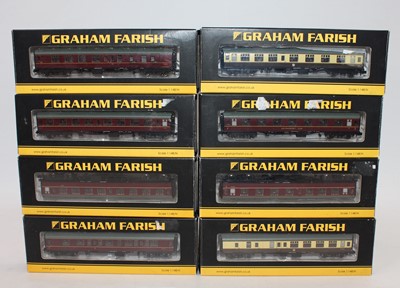 Lot 385 - A Graham Farish boxed N gauge passenger stock...