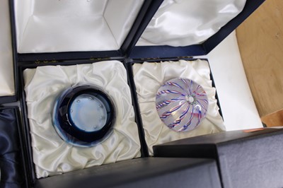 Lot 169 - A collection of seven glass paperweights, to...