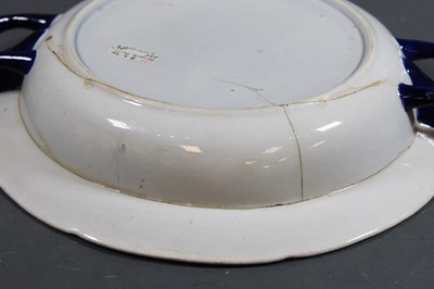 Lot 186 - An early 19th century continental warming dish,...