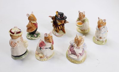 Lot 254 - A collection of seven Royal Doulton Brambly...