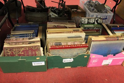Lot 210 - Three boxes of 19th century and later books,...