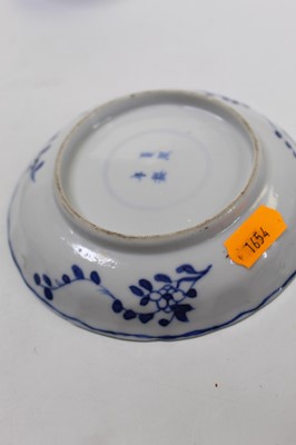Lot 252 - A Chinese export tea bowl, of bell shape,...