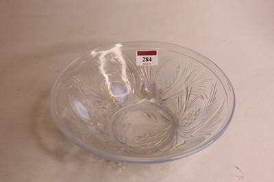 Lot 284 - An Art Deco Jobling opalescent glass bowl,...