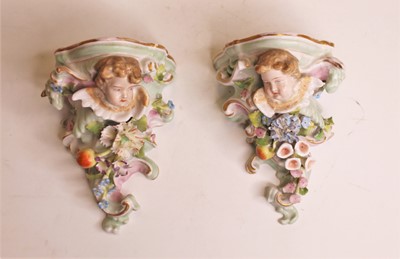 Lot 291 - A pair of early 20th century continental...