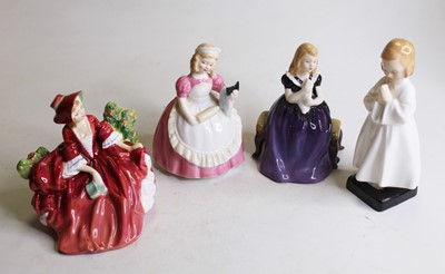Lot 319 - A collection of four Royal Doulton figures, to...