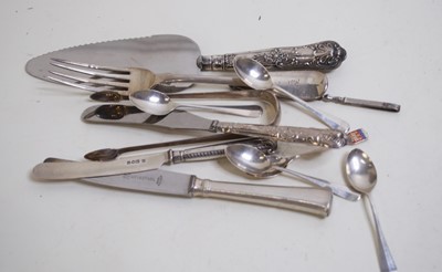 Lot 499 - A Scottish silver tablespoon, in the Fiddle...