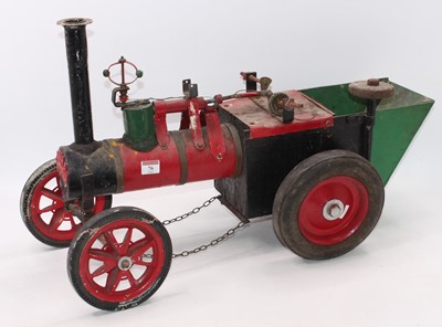 Lot 76 - A home made Marshall style traction engine,...