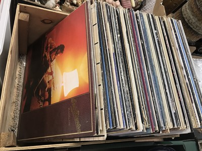 Lot 735 - A box of LPs to include Eric Clapton, The...