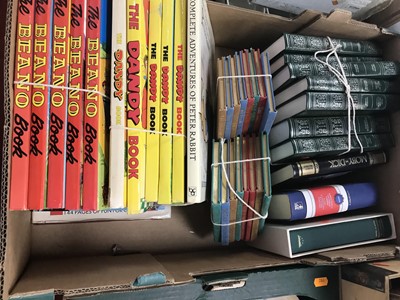 Lot 736 - A box of children's books to include various...