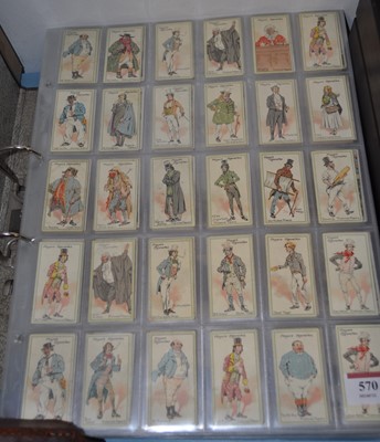 Lot 570 - An album of over 2000 cigarette cards,...