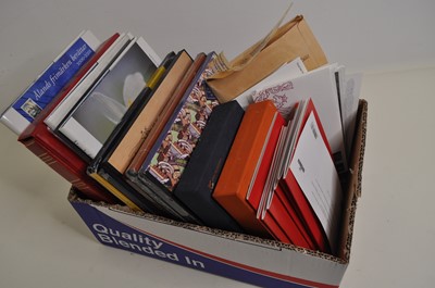 Lot 595 - Seven books of Swiss stamps, dating from 1989...