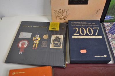 Lot 595 - Seven books of Swiss stamps, dating from 1989...