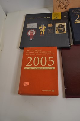Lot 595 - Seven books of Swiss stamps, dating from 1989...