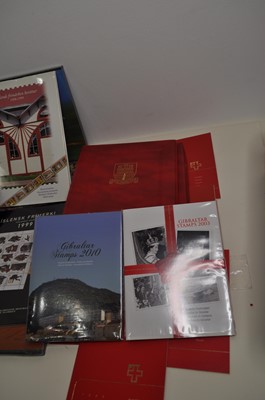 Lot 595 - Seven books of Swiss stamps, dating from 1989...