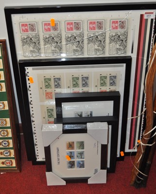 Lot 653 - A framed set of 6 Royal Air Force centenary...