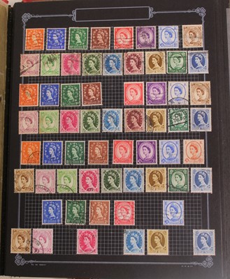 Lot 626 - An album of stamps, mainly used British...