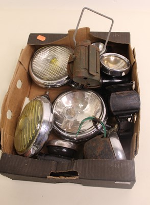 Lot 636 - A Lamps Electric MIlitary hand lantern;...