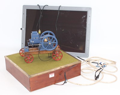 Lot 82 - An interesting solar powered model of a...