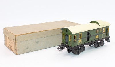 Lot 237 - 1930s Bing green Continental outline...