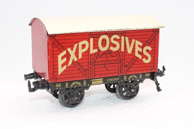 Lot 249 - 1920s Bing red Explosives van No. 356204 (VG)
