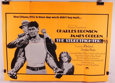 Lot 602 - The Street Fighter, 1975 UK Quad film poster,...