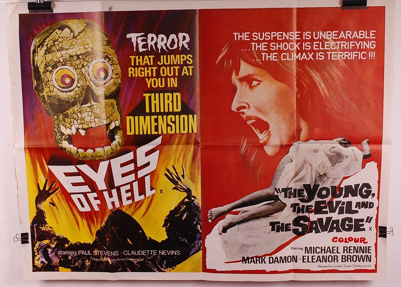 Lot 574 - Eyes of Hell / The Young, The Evil & The...