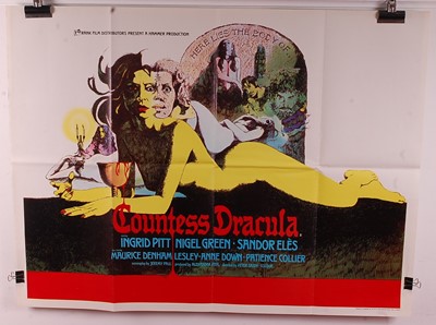 Lot 576 - Dracula Love at First Bite, 1979 UK quad film...