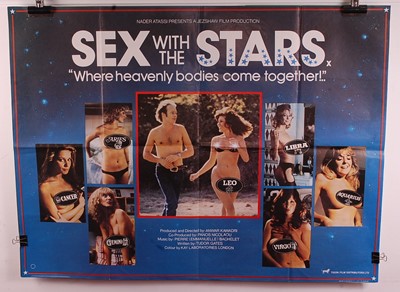 Lot 580 - Sex with the Stars, 1980 UK quad film poster,...