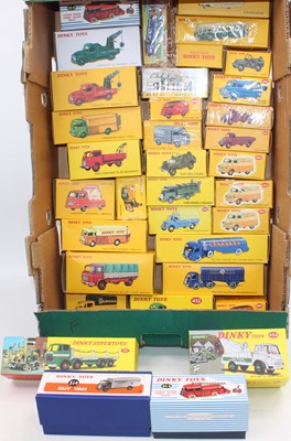 Lot 1850 - One tray containing 35 Atlas Dinky boxed...