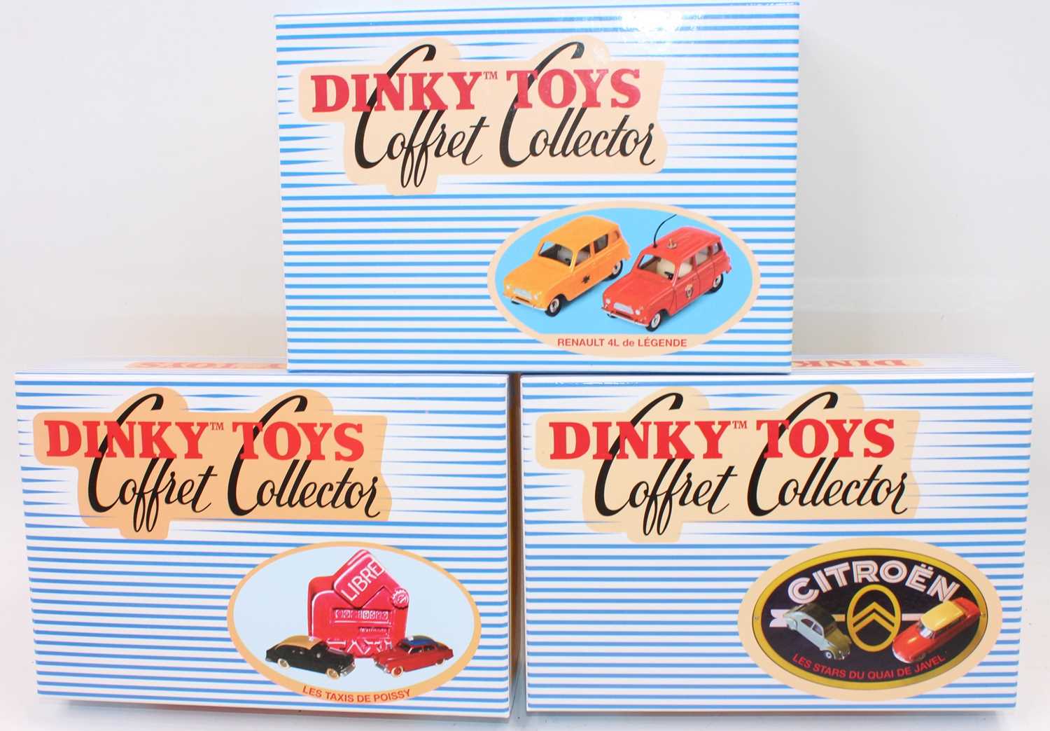 Lot 1747 - 3x Dinky "Coffret Collection" gift sets (2...