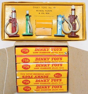 Lot 1012 - Trade box of Dinky Toys No.756 Lamp Standard,...
