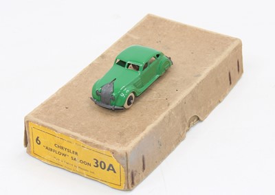 Lot 1035 - Dinky Toys original no.30a Chrysler "Airflow"...