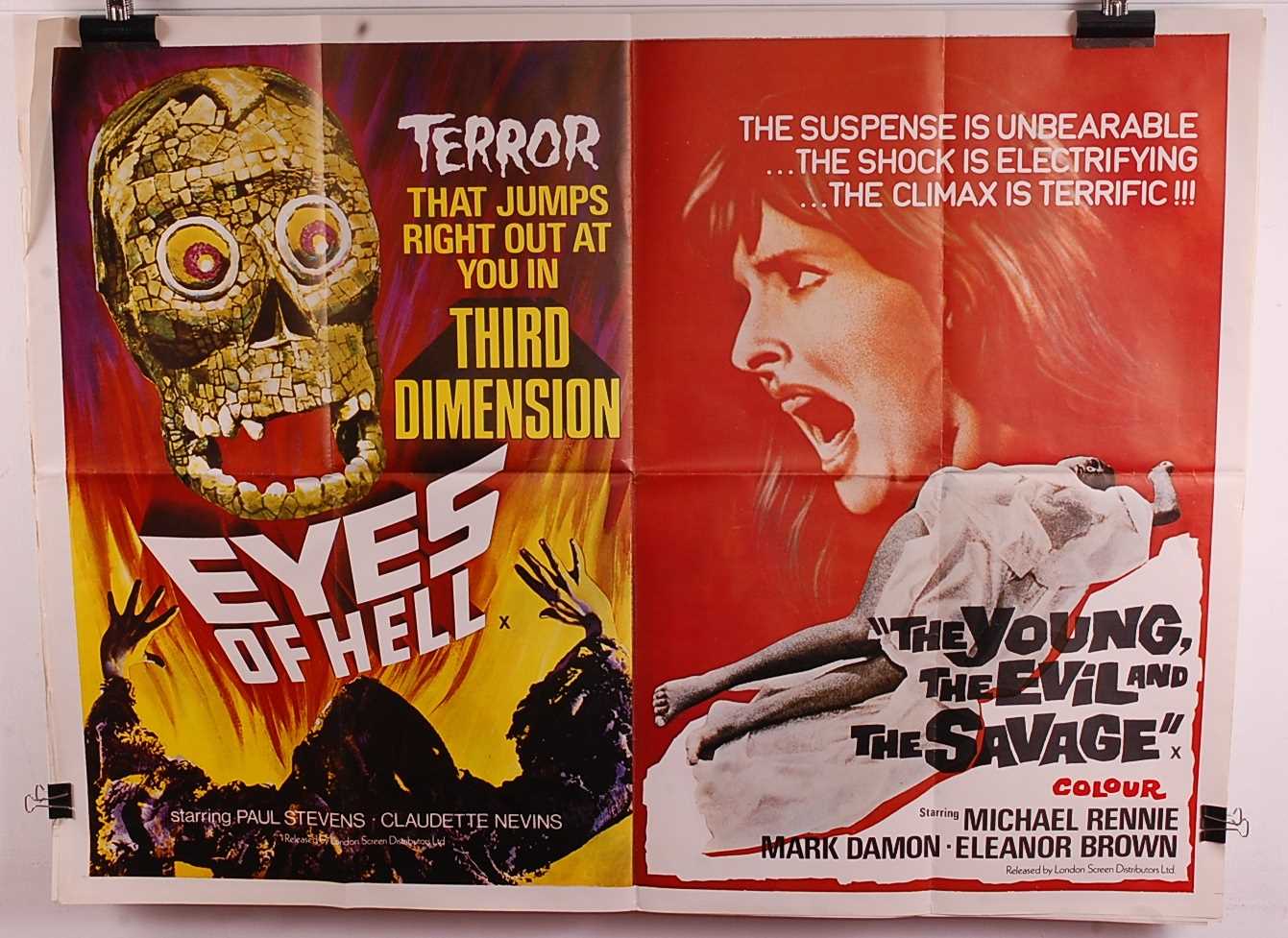Lot 586 - Eyes of Hell / The Young, The Evil & The...