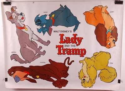 Lot 598 - Walt Disney's Lady And The Tramp, 1955,...