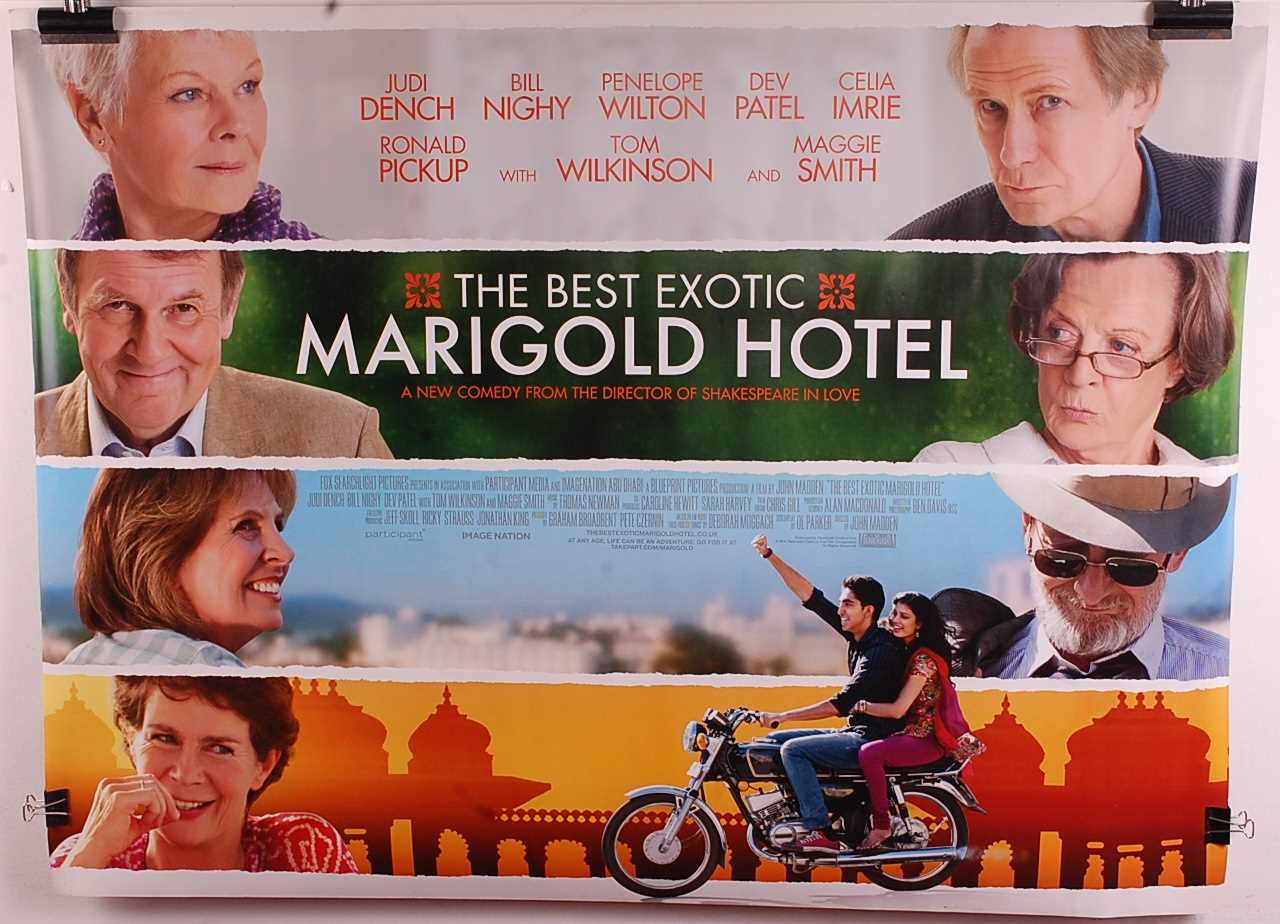 Lot 600 - The Best Exotic Marigold Hotel, 2011 UK quad...