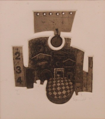 Lot 339 - Contemporary School - Untitled abstract study,...