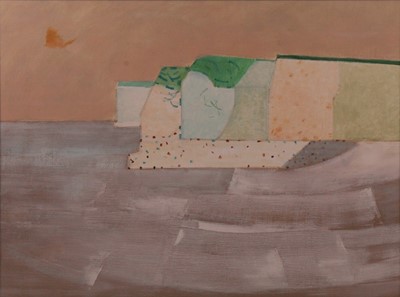 Lot 342 - Rowell Tyson (b.1926) - Cliffs at the...