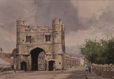 Lot 359 - Jeremy Barlow (b.1945) - The South Gate, Kings...