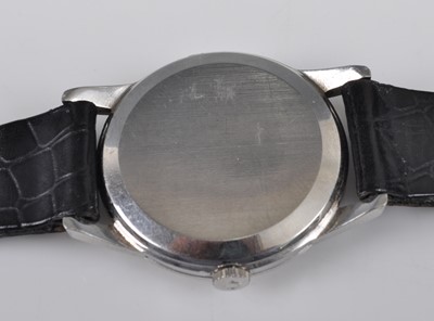 Lot 1165 - A gents stainless steel Omega Geneve manual...