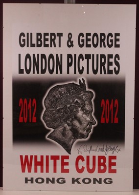 Lot 251 - Gilbert & George - London Pictures 2012, White...