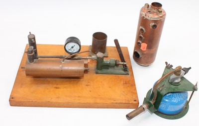 Lot 167 - Various Live steam components, to include...